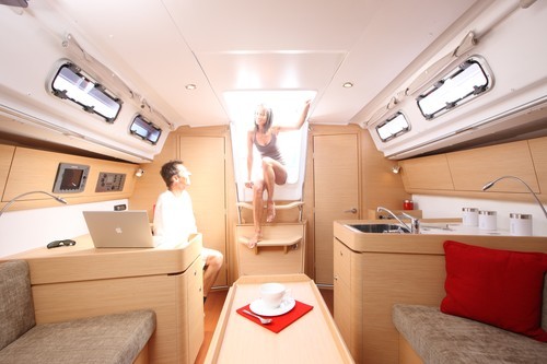 Beneteau First 40 interior © Beneteau http://www.beneteau.com/
